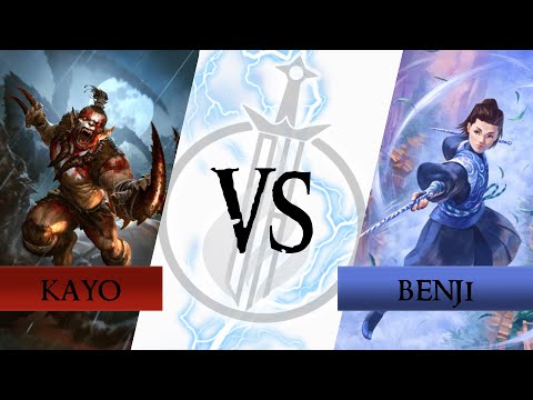 Flesh and Blood TCG IRL BLITZ, Benji vs. Kayo -Crucible of War