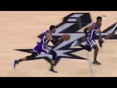 Buddy Hield Sacramento Kings vs. San Antonio Spurs Highlights 3-8-17