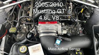 2005-2010 Mustang GT 4.6 V8 — Mass Airflow Sensor Replacement