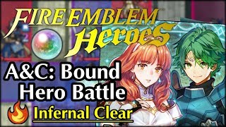 Fire Emblem Heroes - Infernal Clear: Bound Hero Battle Alm and Celica feat. Spur Atk