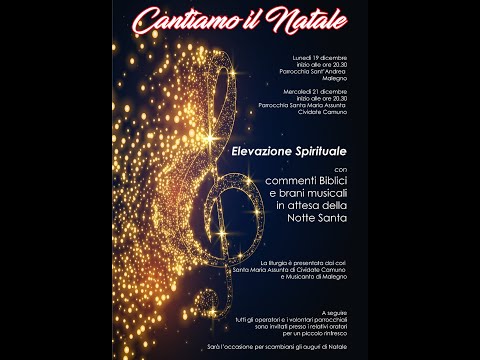 Dio con noi Emmanuel - MUSICANTO MALEGNO 2022 12