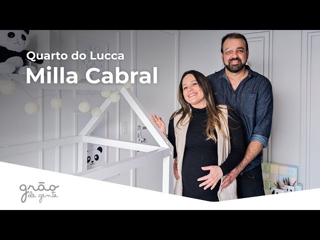 MILLA CABRAL MOSTRA NOVO QUARTO MONTESSORIANO DO LUCCA!  | GRÃO DE GENTE