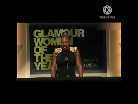 Gigi Hadid Gives Emotional Speech Receiving Her WOTY Award from Serena Williams Glamour WOTY 2021