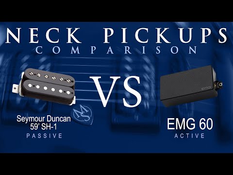 Seymour Duncan 59' SH-1 vs EMG 60 - Neck Pickup Guitar Tone Comparison Demo