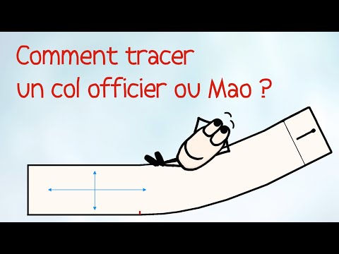 comment poser un col officier