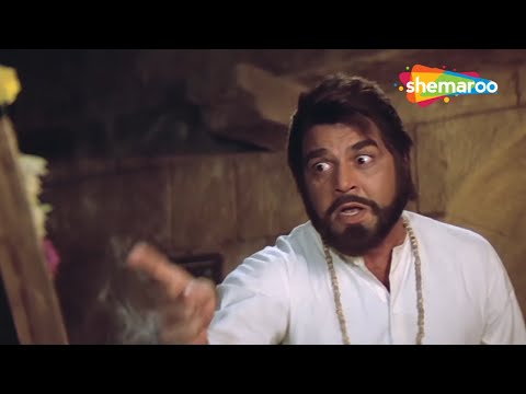 अपने गुरु पर पर निकला धर्मेंद्र का क्रोध | Dharmendra | Pran | Action Scene | Krodhi