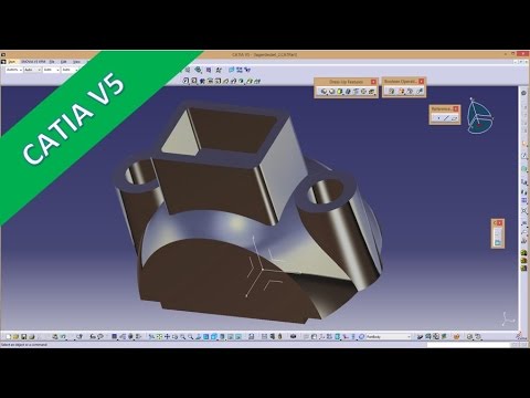 2 20 Lagerdeckel 2 Catia v5 Training Sphere Shaft