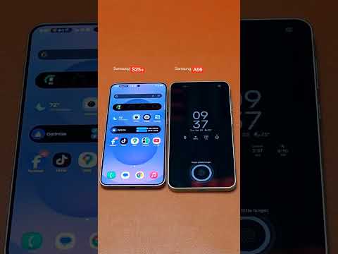 Samsung Galaxy S25 + vs A56