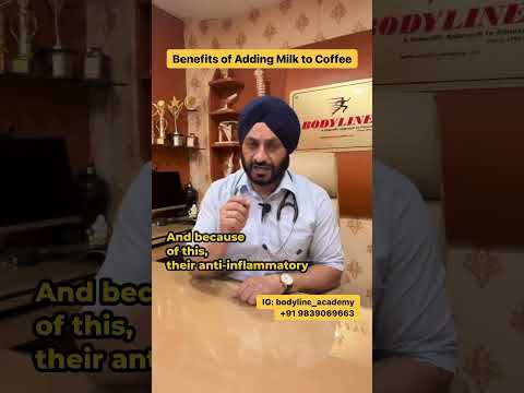 Benefits of Adding Milk to Coffee.  #coffee #caffeine #supplement #health #fitness #bodybuilding