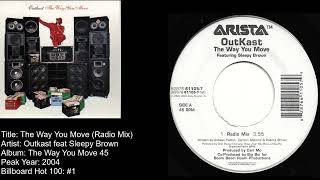 Download lagu Outkast feat Sleepy Brown -The Way You Move (965th #1 of Rock Era) mp3