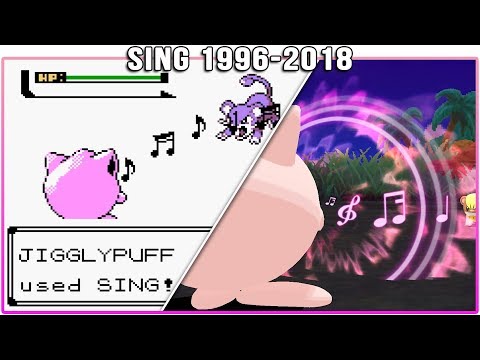 Evolution of Sing - Pokémon Moves (1996-2018)