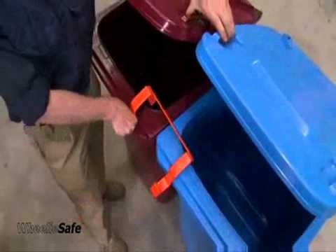 Bin safe bin handling trolleys