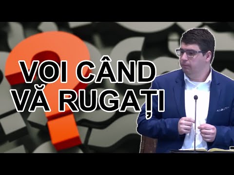 Daniel Bîrsan - Voi când vă rugați