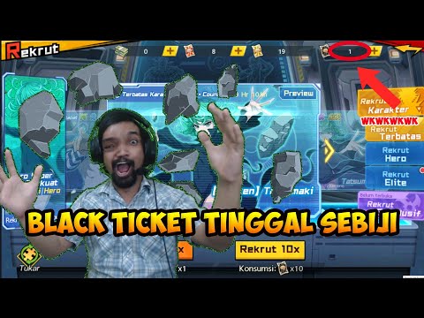 BLACK TICKET TINGGAL 1, SAYA BISA APA? - One Punch Man The Strongest