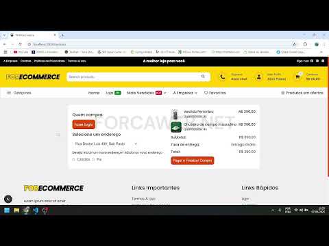 Criando layout de E-commerce - Parte 2