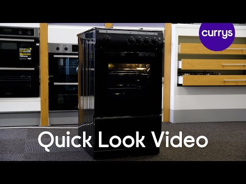ESSENTIALS CFSGBK22 50 cm Gas Cooker - Quick Look
