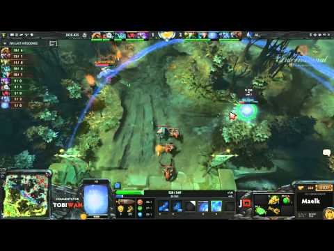 RoXKIS vs Absolute Legends Game 2 - DOTA 2 International Western Qualifiers - TobiWan & Soe