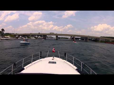 Boating Through Couchiching Narrows