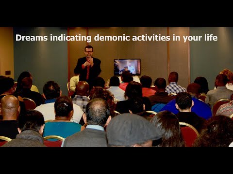 Dreams indicating demonic activities in your life // www.johnzavlaris.com