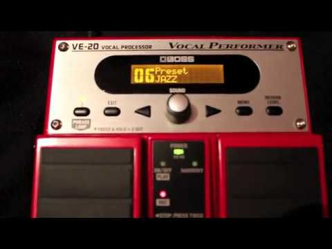 BOSS VE-20 effetti per voce e loop station - YouTube.flv