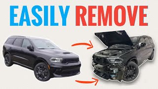 How To EASILY Remove 2014-2025 Dodge Durango Front Bumper