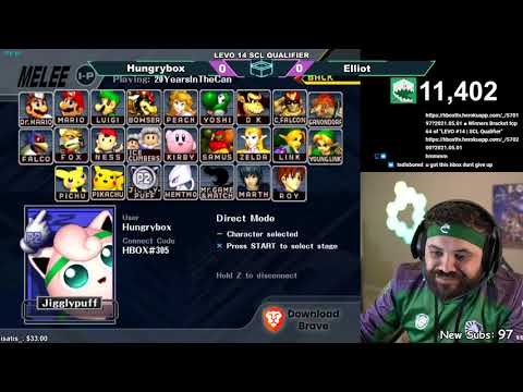 LEVO #14 - Elliot (Falco) vs Hungrybox (Jigglypuff) - NA Finals Top 64 WR1