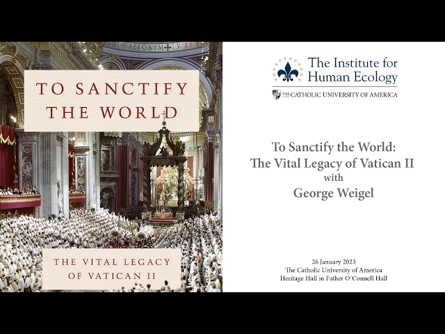 Vídeo relacionado con Santificar el mundo: El legado vital del Concilio Vaticano II