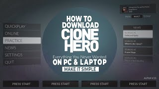 How to Download Clone Hero on PC or Laptop and Play it