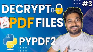 Open a password protected PDF File | Python