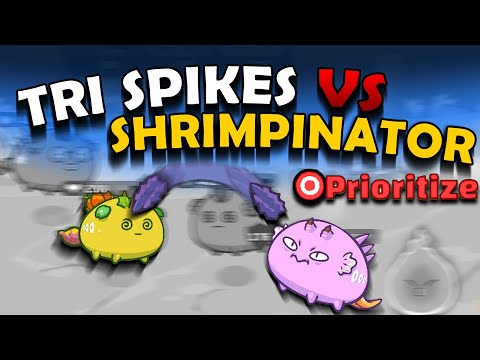 TRI SPIKE vs SHRIMPINATOR | SPIKE THROW | AXIE INFINITY | Arena Gameplay | Season 19
