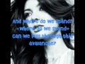 Avalanche by Marie Digby + Lyrics on Screen
