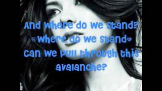 Avalanche by Marie Digby + Lyrics on Screen