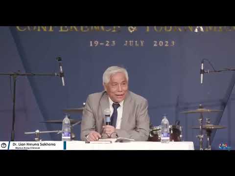 Dr. Lian Hmung Sakhong Nih Kawlram Dothlennak Kong Biachimnak (July 21, 2023)