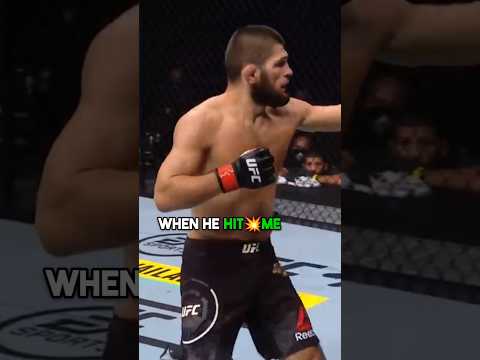 Khabib felt the hardest punch ever by #shorts #shortsfeed #podcast #mma #shortvideo #khabib