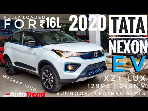 2020 Tata Nexon EV Luxury Variant - Most Detailed Walkaround Review !!