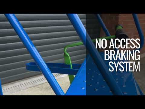 Klime-Ezee Narrow Aisle Mobile Steps (Product illustration 6)-5