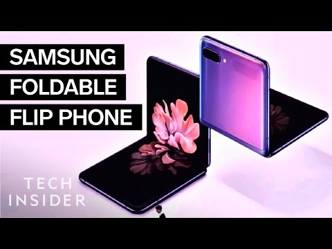 觀看三星發佈可摺疊翻蓋手機--Galaxy Z。 (Watch Samsung Unveil Its Foldable Flip Phone — The Galaxy Z)