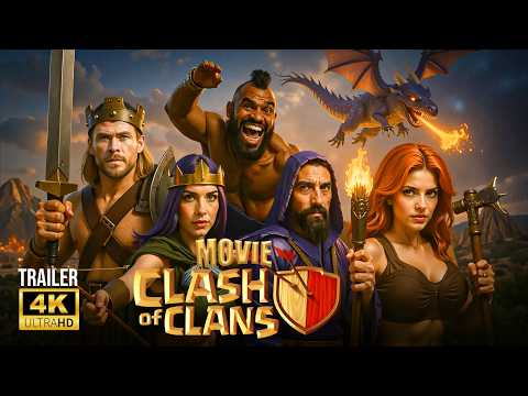 Clash of Clans Series I Netflix AI concept Trailer