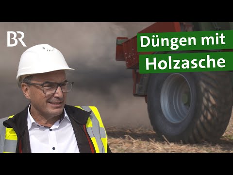 Asche zu Dünger: Holzasche als Ersatz für Mineraldünger? | Unser Land | BR