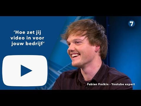 Fabian Fraikin — Hoe zet jij video in voor jouw bedrijf? 5 ondernemerslessen 