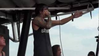 Of Mice &amp; Men - The Ballad Of Tommy Clayton &amp; The Rawdawg Millionaire at Warped Tour FULL HD 1080p