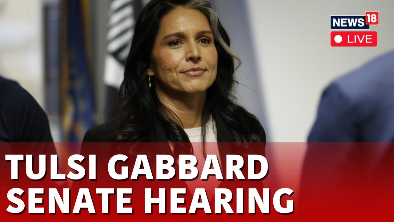 LIVE: Tulsi Gabbard Senate Confirmation Hearing ToBe Director of National Intelligence | N18G