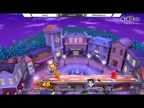 Double Jump Zero Suit Samus using Hammer Head picking up Mr. Saturn? SSBM🏑