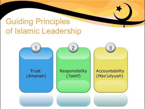 Concept Of Leadership And The Quality Of A Good Leader In Islam