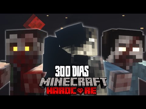EU SOBREVIVI 300 DIAS EM UM APOCALIPSE ZOMBIE NO MINECRAFT HARDCORE #32 - UMA NOVA MUTAÇÃO DOS ZUMBI