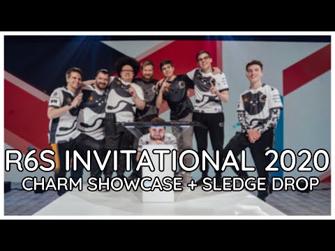 SHOWCASING RAINBOW SIX SIEGE INVITATIONAL 2020 CHARMS + RARE SLEDGE DROP!