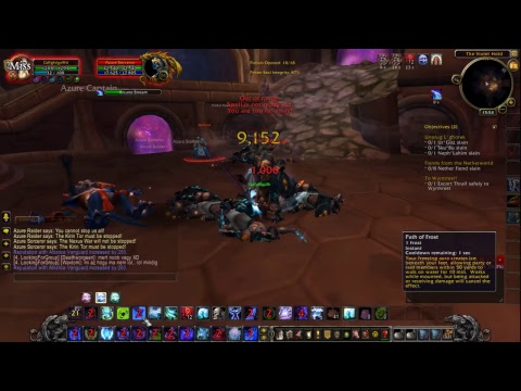 Mists of Pandaria - PVP / 5.4.8 WOW / Live / Tauri WoW DK / The Violet Hold Insta