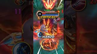 Critical Hanzo vs Trinity Hanzo! Mobile Legends #mobilelegends #mlbb #mlbbcreator #mlbballstar