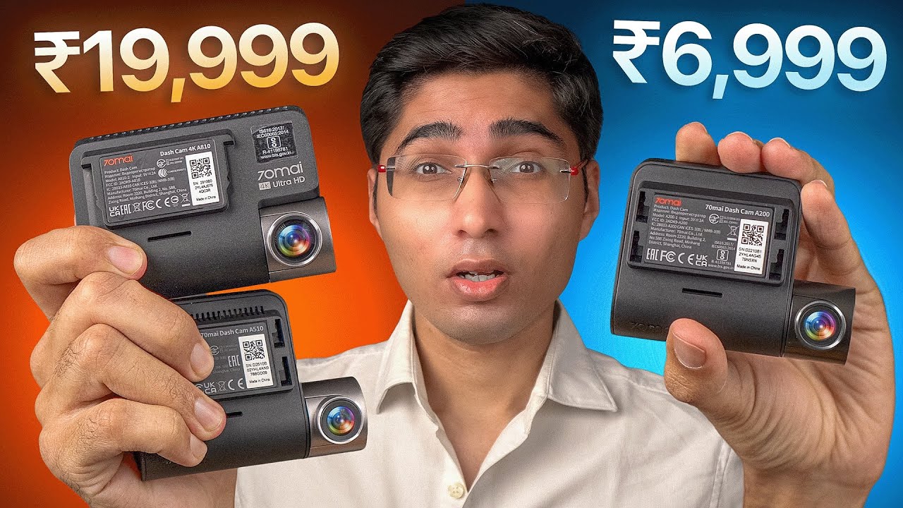 Cheap vs Expensive Dashcam! 70mai A200 vs A510 vs A810