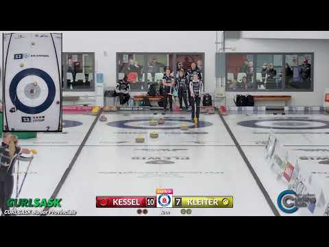 Madison Kleiter vs. Elizabeth Kessel - FINAL - CURLSASK Junior Women's Provincials